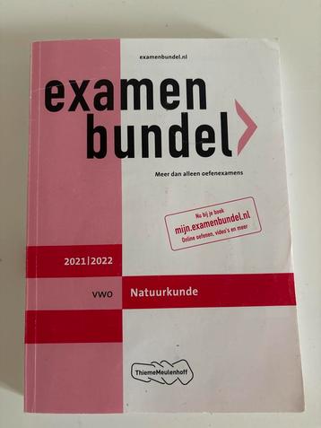 Examenbundel Natuurkunde VWO 2021/2022 beschikbaar voor biedingen