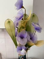 Decoratieve vaas met kunstbloemen, Ophalen, Overige kleuren, 50 tot 75 cm, Glas