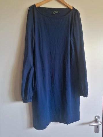 La Dress by Simone mooie blauwe jurk/ Maat xs/ Travelstof beschikbaar voor biedingen