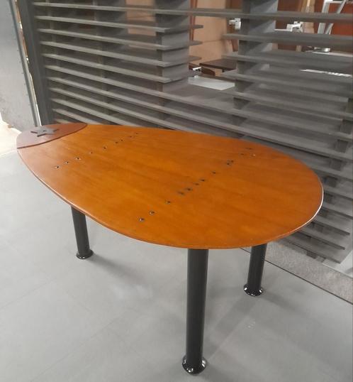 Zijzwaard tafel mahoniehout / zwaardtafel 160 x 100 cm, Huis en Inrichting, Tafels | Eettafels, Zo goed als nieuw, 50 tot 100 cm