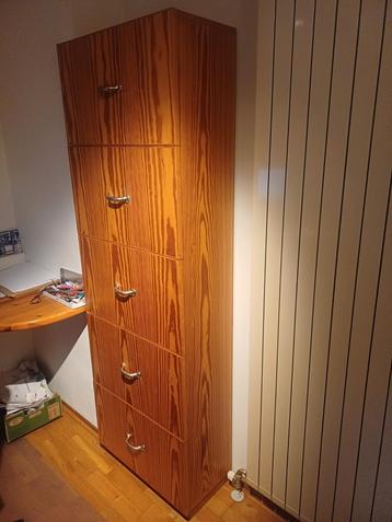 Handgemaakte Kast & Bureau - Massief Hout beschikbaar voor biedingen