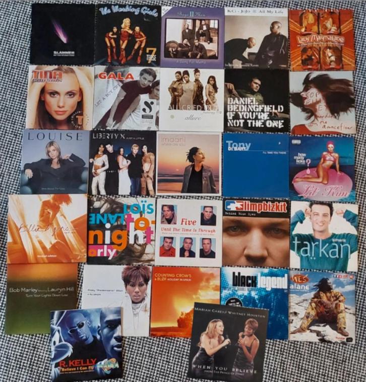 27 cd-singles softcase, Cd's en Dvd's, Cd Singles, Gebruikt, Pop, 6 singles of meer, Ophalen of Verzenden