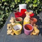 Bloempotjes gratis, Tuin en Terras, Bloempotten, Ophalen, Rond, Aardewerk, Minder dan 25 cm