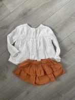 Leuk setje met Zara blousje maat 86, Kinderen en Baby's, Babykleding | Maat 86, Meisje, Ophalen of Verzenden, Zo goed als nieuw