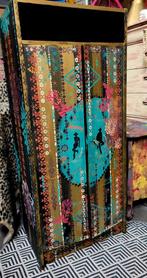 Boho/Artpiece/Kast/Eclectisch/Pop art/Kledingkast, Antiek en Kunst, Ophalen of Verzenden