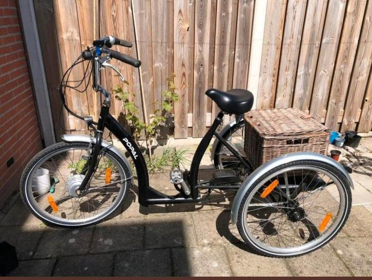 Elektrische driewielfiets, Fietsen en Brommers, Fietsen | Driewielfietsen, Zo goed als nieuw, Ophalen of Verzenden