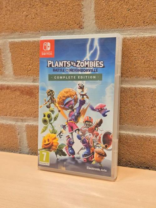 Plants vs Zombies Battle For Neighbourville Complete Edition, Spelcomputers en Games, Games | Nintendo Switch, Zo goed als nieuw