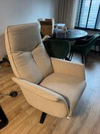Relaxfauteuil electrische stoel 2motoren beige accu usb zgan, Huis en Inrichting, Fauteuils, Ophalen, Minder dan 50 cm, Minder dan 75 cm