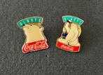 Coca Cola  - 2 Coca Cola pins always polarbear ijsbeer, Ophalen of Verzenden, Zo goed als nieuw, Merk, Speldje of Pin