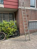 Ladder 13 treden, Doe-het-zelf en Verbouw, Ladders en Trappen, Ophalen of Verzenden, Zo goed als nieuw, 4 meter of meer