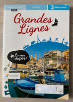 Boek frans Grandes Lignes 2 VMBO/GT HAVO, Ophalen of Verzenden, Zo goed als nieuw, Frans