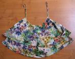 Nieuwe zomerse top wit bloemen M., Maat 38/40 (M), Wit, Nieuw, Ophalen of Verzenden