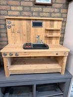 Houten Speelkeuken, Kinderen en Baby's, Speelgoed | Speelkeukens, Ophalen, Zo goed als nieuw, Hout, Speelkeuken
