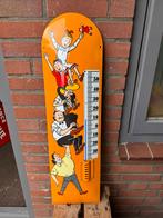 Emaille reclame thermometer Suske en Wiske, Verzamelen, Merken en Reclamevoorwerpen, Reclamebord, Gebruikt, ., Ophalen of Verzenden