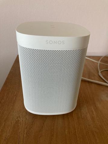 Sonos One, Gen 2, wit beschikbaar voor biedingen