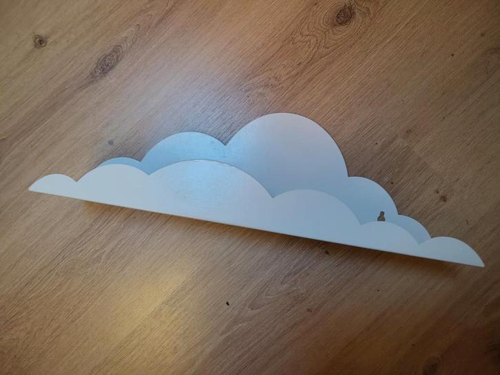 Childhome Wandplank Wolk Metaal Kinderkamer, Kinderen en Baby's, Kinderkamer | Inrichting en Decoratie, Gebruikt, Wanddecoratie