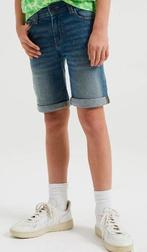 Mooie blauwe WE BLUE RIDGE slim fit jog short maat 158., Broek, Verzenden, Zo goed als nieuw, Blue Ridge