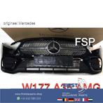 W177 AMG BUMPER ZWART + DIAMOND GRIL COMPLEET A35 ORIGINEEL, Voor, Bumper