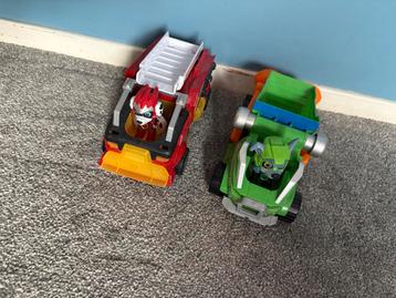 Paw patrol auto’s beschikbaar voor biedingen