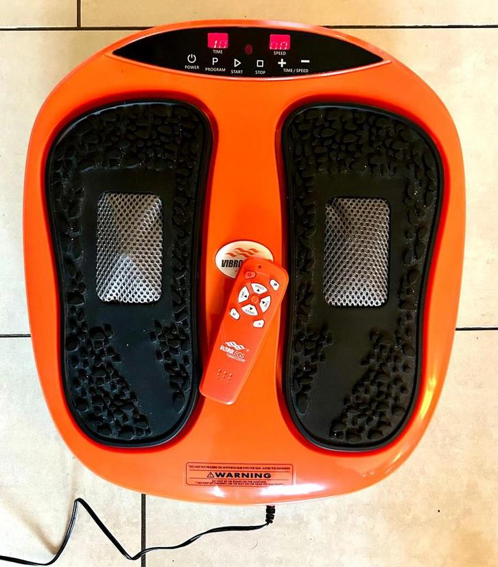 VibroLegs voetmassage apparaat, Sport en Fitness, Massageproducten, Zo goed als nieuw, Apparaat, Ophalen of Verzenden