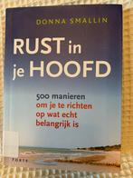 Rust in je hoofd, Boeken, Ophalen of Verzenden, Gelezen, Persoonlijkheidsleer, Donna Smallin