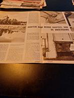 Artikel over houten ham in Vleuten  1958, Verzamelen, Ophalen of Verzenden, 1940 tot 1960, Knipsel(s)