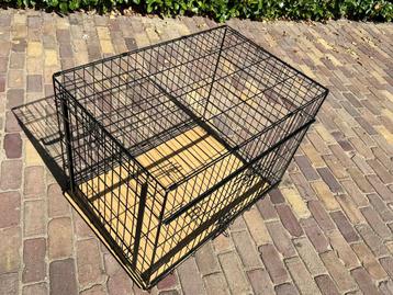 Honden bench met SCHUIFDEUEREN !!! beschikbaar voor biedingen