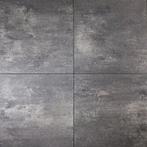 **ACTIE** tuintegel grijs/zwart 60x60x4 cm (Eliton Amiata), Tuin en Terras, Nieuw, Beton, Terrastegels, Verzenden