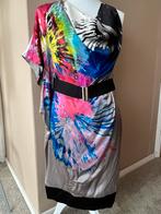 Karen Millen (cocktail) jurkje multicolor print maat 36/38, Ophalen of Verzenden, Zo goed als nieuw, Maat 36 (S), Boven de knie