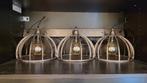 Industriële hanglamp, Overige materialen, Ophalen of Verzenden, Zo goed als nieuw, 75 cm of meer