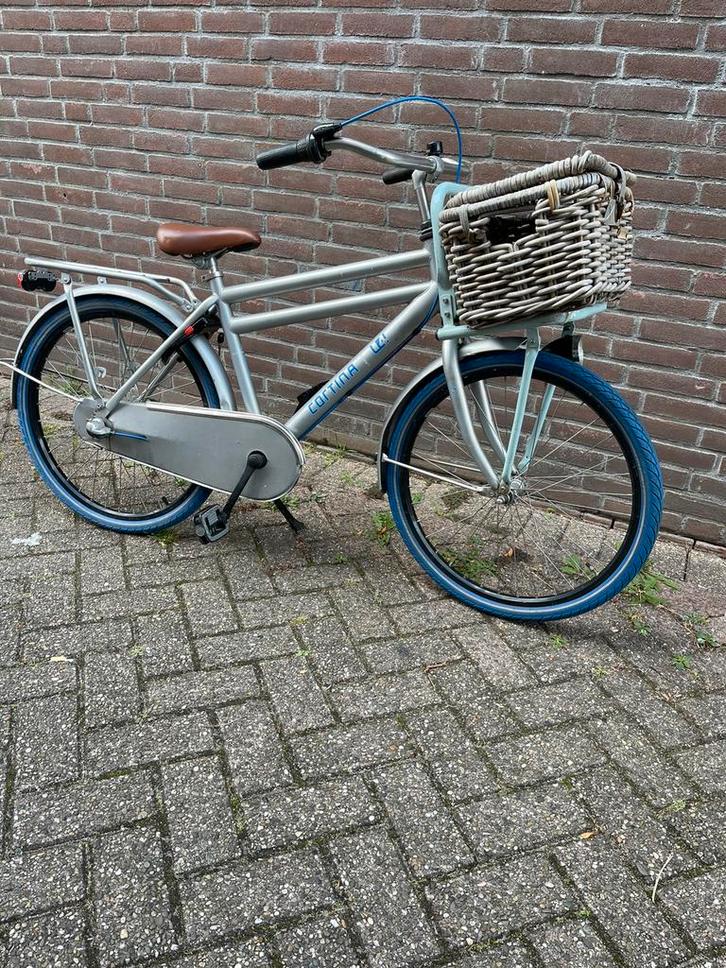 Cortina u4 jongensfiets/ transportfiets / alpina sparta, Fietsen en Brommers, Fietsen | Jongens, Zo goed als nieuw, 24 inch, Versnellingen