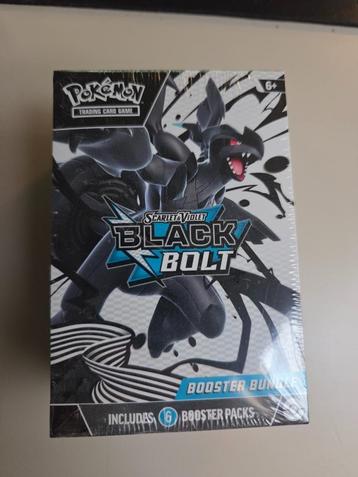 Pokemon Black bolt Booster bundle (sealed nieuw) beschikbaar voor biedingen