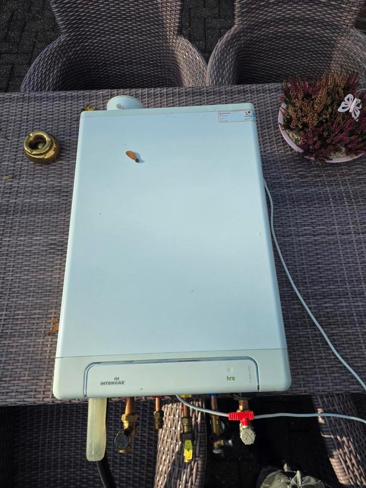 Intergas HRE 24/28 CV Ketel, Doe-het-zelf en Verbouw, Geisers en Boilers, Gebruikt, Boiler, Aardgas, Onbekend, Terugslagbeveiliging (TTB)