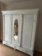 Massief houten (grenen) kledingkast, Huis en Inrichting, Kasten | Kledingkasten, Ophalen, Gebruikt, 50 tot 75 cm, 150 tot 200 cm