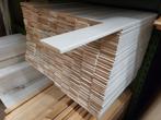 Plinten 9x70mm 240cm lang semi gelakt wit STUNTAANBIEDING!, Doe-het-zelf en Verbouw, Plinten en Afwerking, Ophalen, Nieuw, Mdf