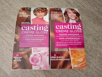 2 Verpakkingen L'Oreal Paris Casting Creme Gloss - 634 beschikbaar voor biedingen