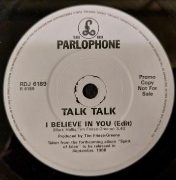 Talk Talk VINYL SINGLE UK PROMO I Believe In You Parlophone  beschikbaar voor biedingen