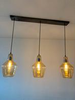 Hanglamp, Huis en Inrichting, Lampen | Hanglampen, Glas, Zo goed als nieuw, Ophalen, 75 cm of meer