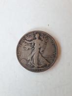 Walking Liberty Half Dollar 1935, Ophalen of Verzenden, Noord-Amerika, Zilver