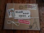 Flapjes boek over Stokstaartjes. Maak maar open Emily Gravet, Ophalen of Verzenden, Zo goed als nieuw, Emily gravett, Prentenboek