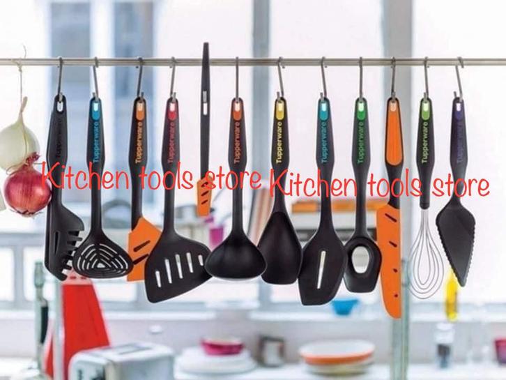 Tupperware Keukenhuljes op voorraad spatels lepelleger vanaf, Huis en Inrichting, Keuken | Tupperware, Nieuw, Overige typen, Oranje