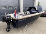 SilverYacht 525 met 20PK, Watersport en Boten, Sloepen, Benzine, Buitenboordmotor, Polyester, Gebruikt