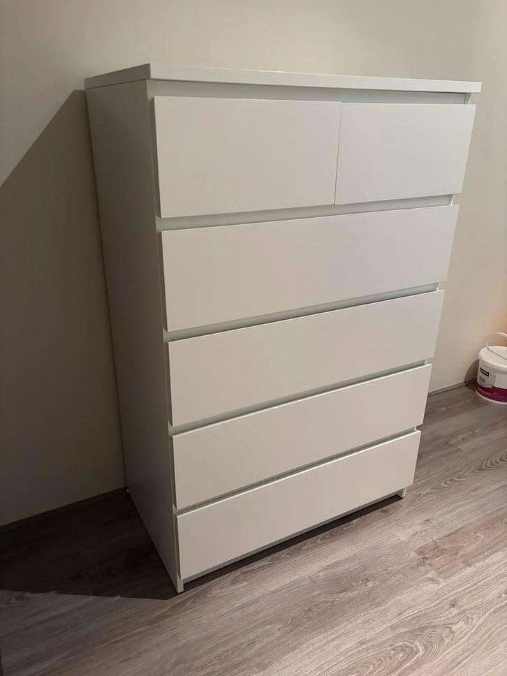 IKEA Malm Ladekast, Huis en Inrichting, Kasten | Kledingkasten, Zo goed als nieuw, 100 tot 150 cm, 50 tot 100 cm, 25 tot 50 cm