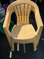 Stapelstoelen  geel, Tuin en Terras, Ophalen, Gebruikt, Kunststof