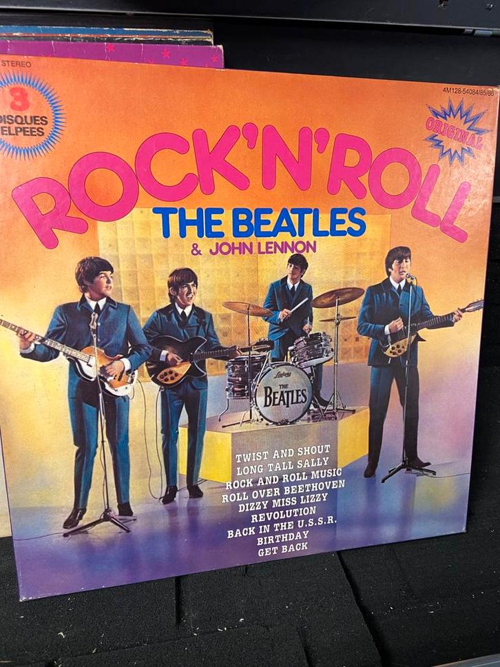 The Beatles - Rock ‘N’ Roll 3 LP box, Cd's en Dvd's, Vinyl | Pop, Gebruikt, 1960 tot 1980, 12 inch, Ophalen of Verzenden