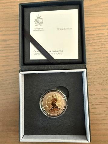 San Marino 2 euro 2025 Michelangelo Reverse proof  4000 beschikbaar voor biedingen