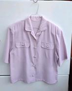 Vintage blouse, maat 40/42 - L/XL - lila (paars) - 90's, Maat 38/40 (M), ., Paars, Ophalen of Verzenden