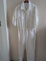 Witte jumpsuit Zara S, Kleding | Dames, Jumpsuits, Ophalen of Verzenden, Zo goed als nieuw, Wit