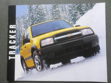 Chevrolet Tracker Suzuki Vitara 2003 Brochure beschikbaar voor biedingen