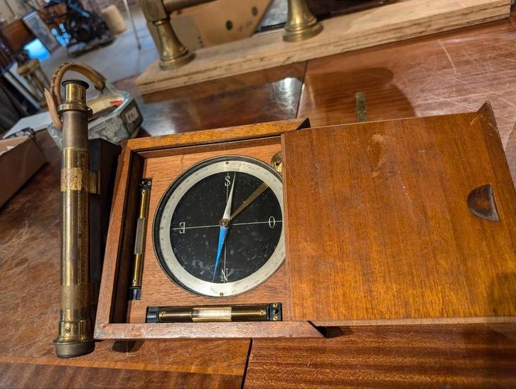Antiek Compas €120., Antiek en Kunst, Antiek | Gereedschap en Instrumenten, Ophalen